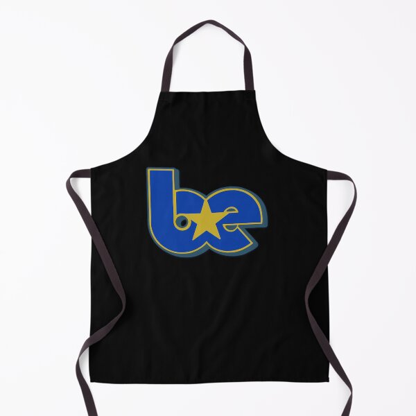 Item preview, B.E St.ar Con.trast Initi.als Outli.neYellow B.lue Ceru.lean  designed and sold by FifiDoiron.