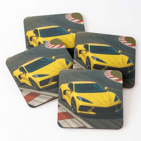 Item preview, Powerful American Sports Car Cornering At Racing Speed designed and sold by RevUpDesign.