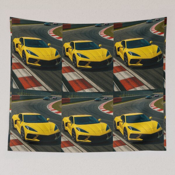 Item preview, Powerful American Sports Car Cornering At Racing Speed designed and sold by RevUpDesign.