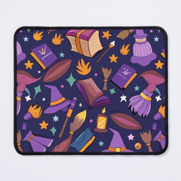 Item preview, Dark Witch Academia – Spellbooks, Broomsticks & Magic Hats Pattern designed and sold by Bratak.