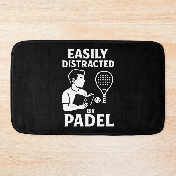 Item preview, Easily Distracted By Padel Funny Sport designed and sold by LuminOrb.