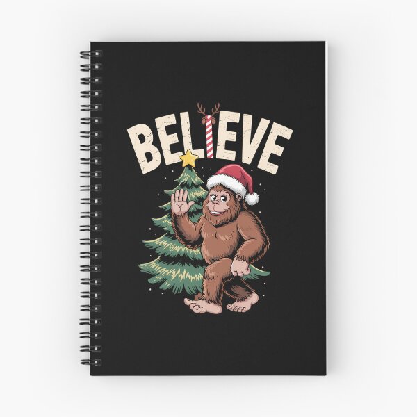 Item preview, Bigfoot Sasquatch Santa Christmas designed and sold by savrmiller.