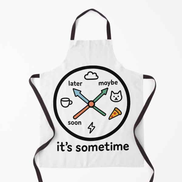 Item preview, It’s Sometime – Weird Twitter Meme Clock Funny Tweet designed and sold by Globalcitytees.