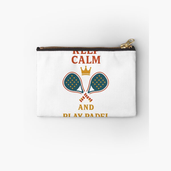 Item preview, Keep Calm And Play Padel Tennis Fun designed and sold by LuminOrb.