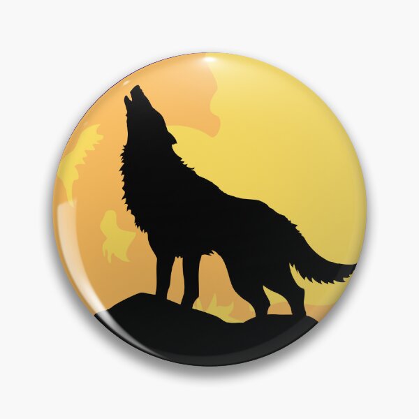 Item preview, Wolf howling  designed and sold by Bhavna111.