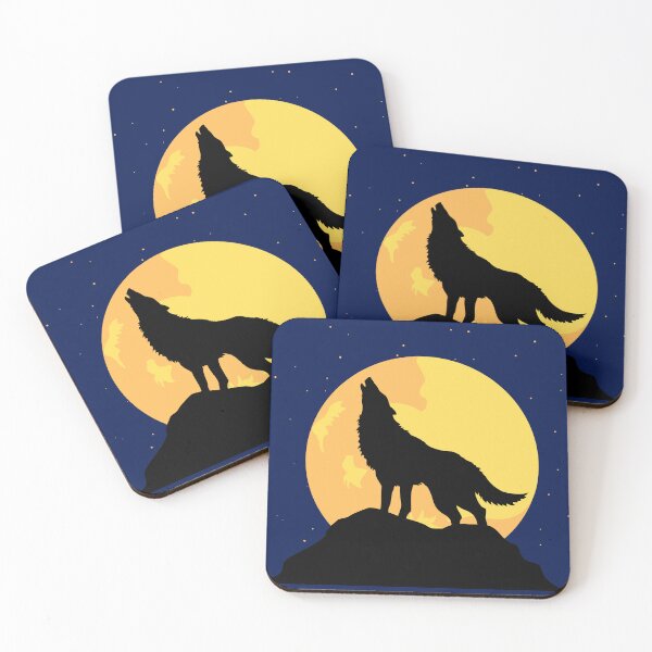 Item preview, Wolf howling  designed and sold by Bhavna111.