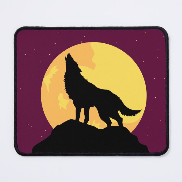Item preview, Wolf howling  designed and sold by Bhavna111.