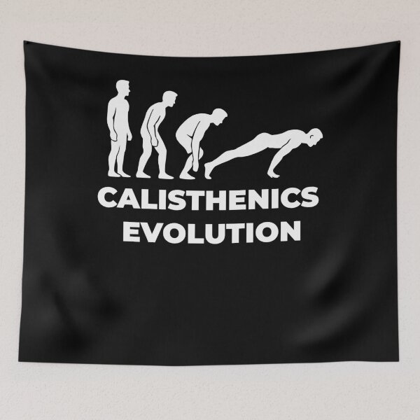Item preview, Calisthenics Evolution Fitness Gym Training designed and sold by LuminOrb.