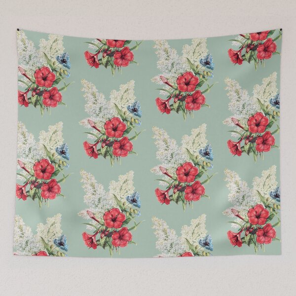 Item preview, Antique Floral Bouquet Illustration – Vintage Botanical Art designed and sold by GrybDesigns.