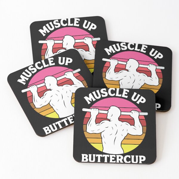 Item preview, Muscle Up Buttercup Calisthenics Fitness Gym designed and sold by LuminOrb.