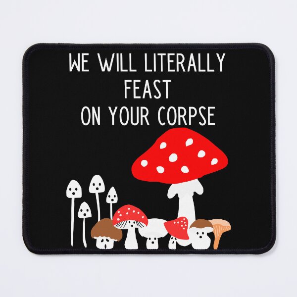 Item preview, Funny Spooky Mushroom Slogan designed and sold by kapotka.
