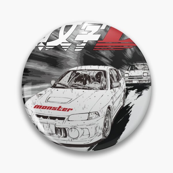 Item preview, street racing Takumi Fujiwara 86 vs Seiji Iwaki CN9A designed and sold by cowtownCOWBOY.