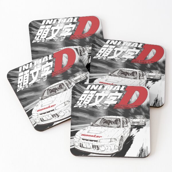 Item preview, street racing Takumi Fujiwara 86 vs Seiji Iwaki CN9A designed and sold by cowtownCOWBOY.