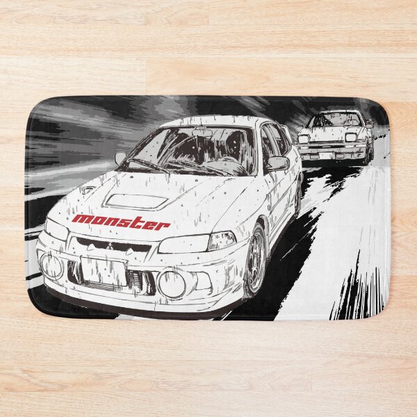 Item preview, street racing Takumi Fujiwara 86 vs Seiji Iwaki CN9A designed and sold by cowtownCOWBOY.