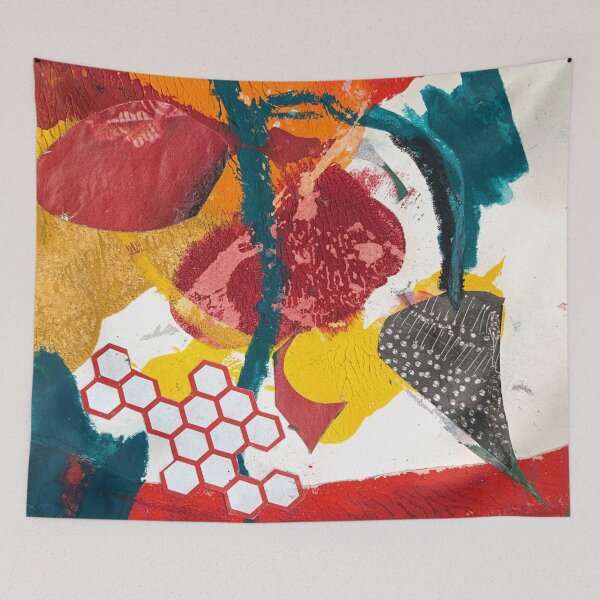 Item preview, Art Print & More: Floral Abstraction – Poetic Miniature Series – 208 Rosemo | Annette Kunow designed and sold by KunowArtShop.