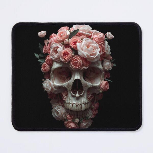 Item preview, Roses of Decay Skull Aesthetic designed and sold by ChicTrendz.