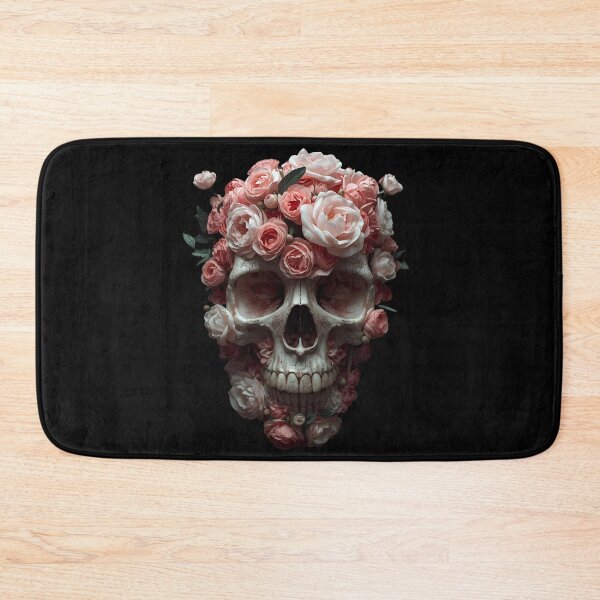 Item preview, Roses of Decay Skull Aesthetic designed and sold by ChicTrendz.