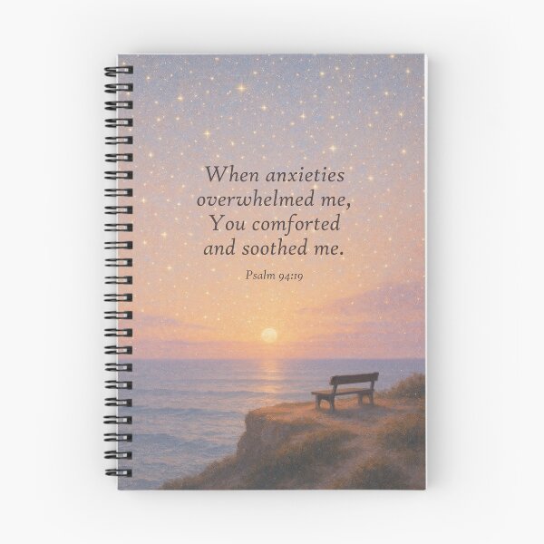 Artikelvorschau, Psalm 94:19 entworfen und verkauft von Paper Bee Gift Shop.