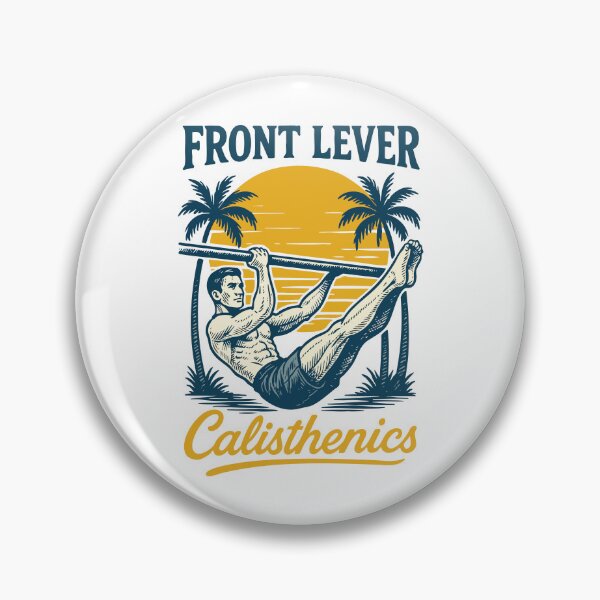 Item preview, Front Lever Calisthenics Fitness Workout Gym designed and sold by LuminOrb.