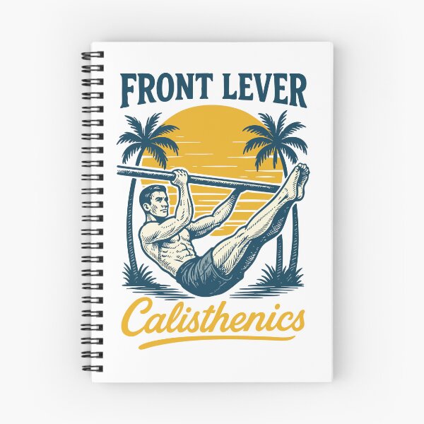 Item preview, Front Lever Calisthenics Fitness Workout Gym designed and sold by LuminOrb.
