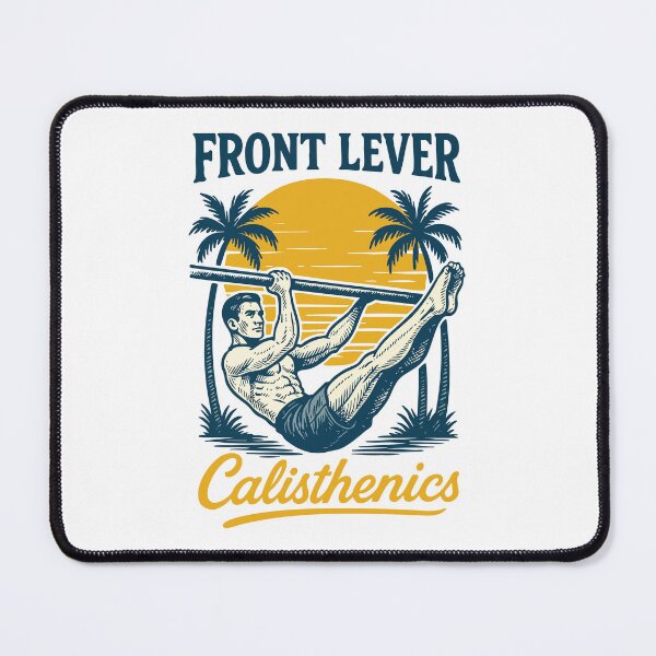 Item preview, Front Lever Calisthenics Fitness Workout Gym designed and sold by LuminOrb.