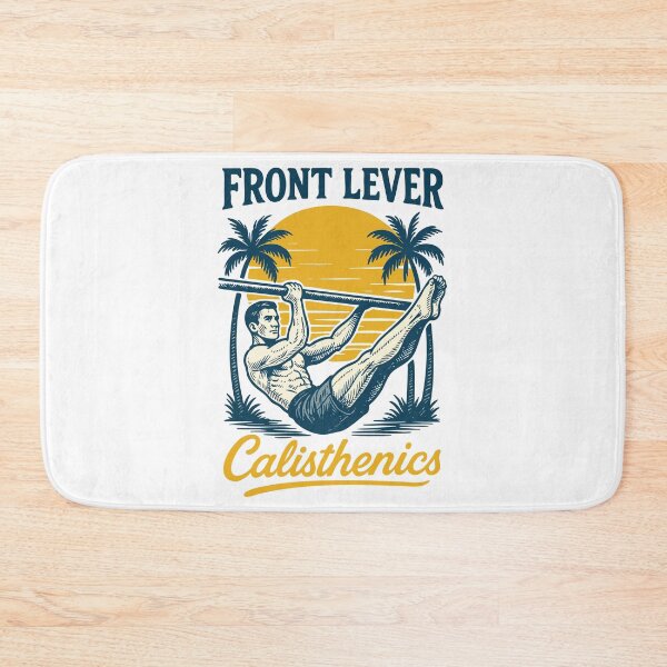 Item preview, Front Lever Calisthenics Fitness Workout Gym designed and sold by LuminOrb.