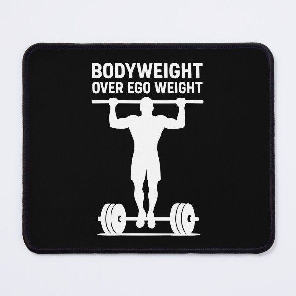 Item preview, Bodyweight Over Ego Weight Calisthenics Fitness designed and sold by LuminOrb.