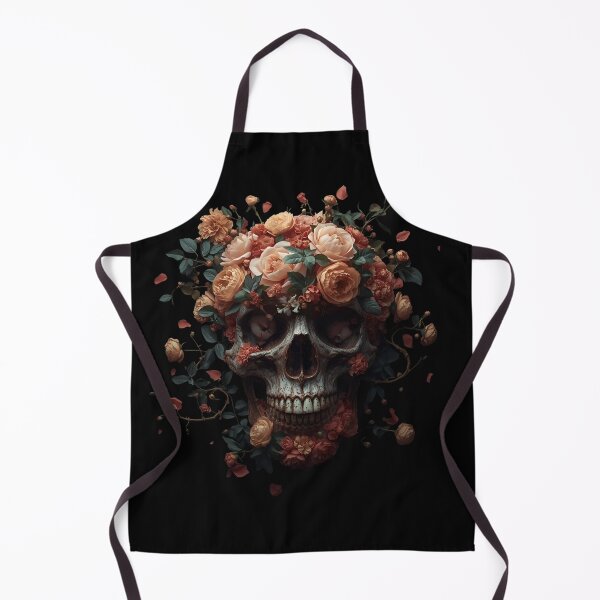 Item preview, Dark Romance Floral Skull designed and sold by ChicTrendz.