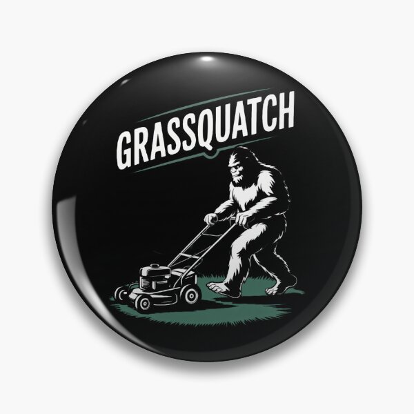 Item preview, Funny Bigfoot Mowing Lawn designed and sold by savrmiller.