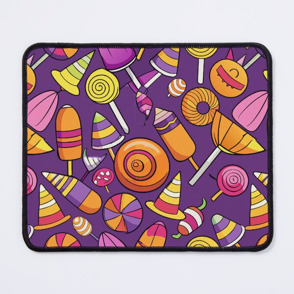 Item preview, Halloween Candy Pattern – Lollipops, Candy Corn & Sweets designed and sold by Bratak.