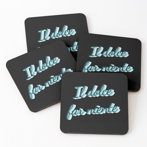 Item preview, dolce far niente designed and sold by LaughandLaugh.