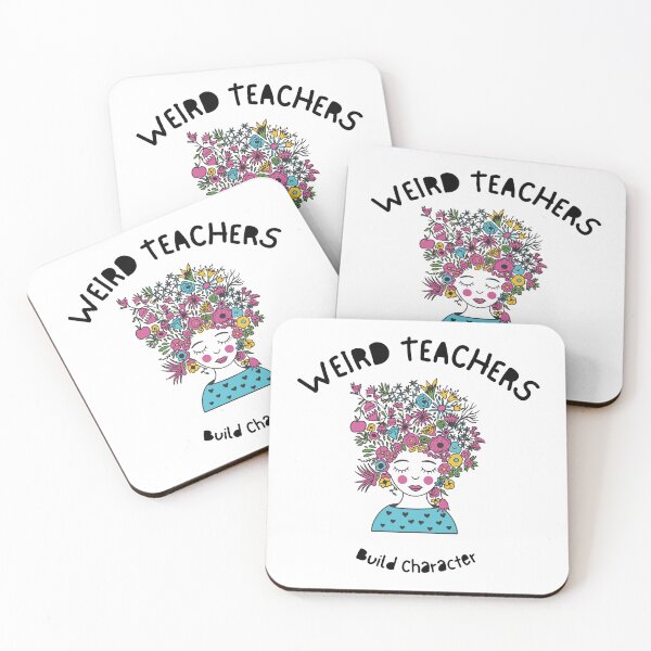 Item preview, Weird Teachers Build Character, best teacher designed and sold by faridman.