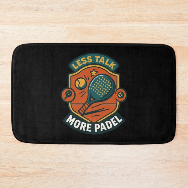 Item preview, Less Talk More Padel Funny Sport Court designed and sold by LuminOrb.