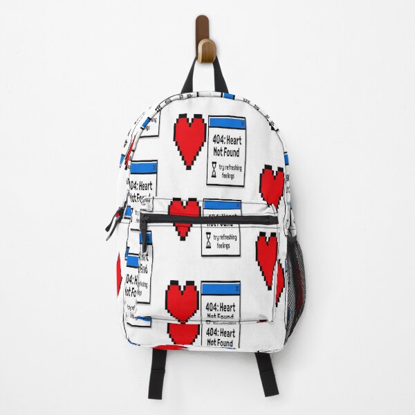 Item preview, 404 Heart Not Found – Weird Twitter Meme Funny Pixel Art Tweet Design designed and sold by Globalcitytees.