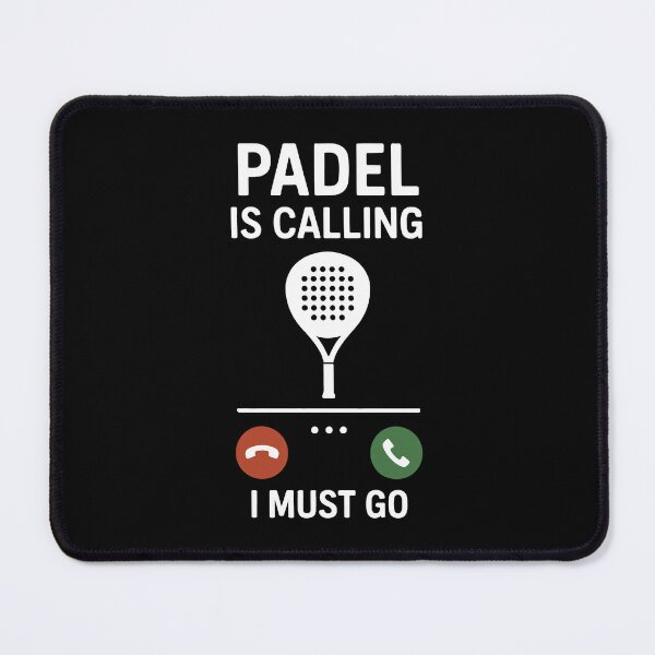 Item preview, Padel Is Calling I Must Go Funny Sport designed and sold by LuminOrb.