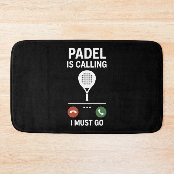 Item preview, Padel Is Calling I Must Go Funny Sport designed and sold by LuminOrb.
