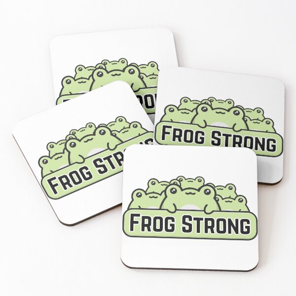 Item preview, Frog Strong, green designed and sold by The Frog Pond.