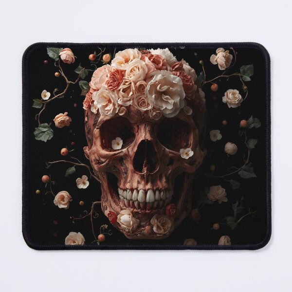 Item preview, Garden of Bones Floral Aesthetic designed and sold by ChicTrendz.