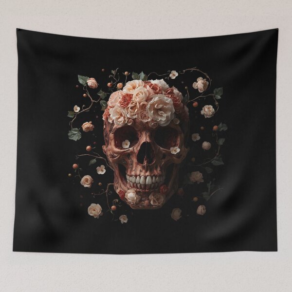 Item preview, Garden of Bones Floral Aesthetic designed and sold by ChicTrendz.