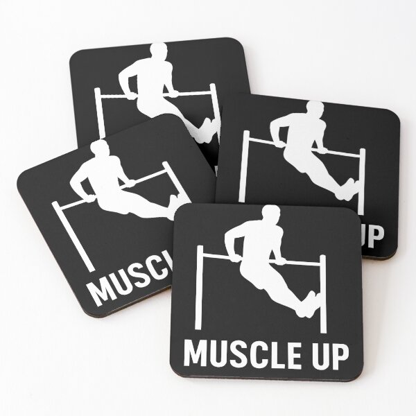 Item preview, Muscle Up Calisthenics Fitness Gym Workout designed and sold by LuminOrb.