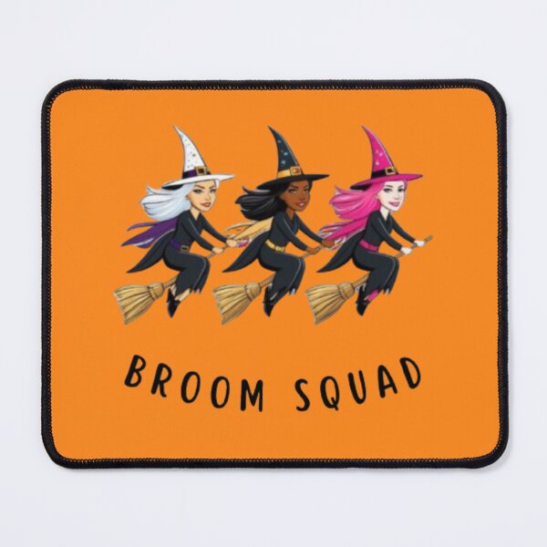 Item preview, "Broom Squad – Funny Halloween Witch Quote" designed and sold by Lazy Planet.