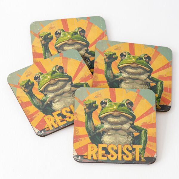 Artikelvorschau, Portland Frog – Kniender Froschfaust-Widerstand entworfen und verkauft von Klysztof.