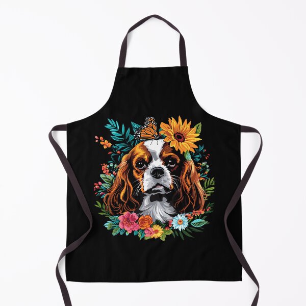 Item preview, Funny Cavalier King Charles Spaniel Flowers Floral Colorful Mom Dad Kids designed and sold by rafaeltto.