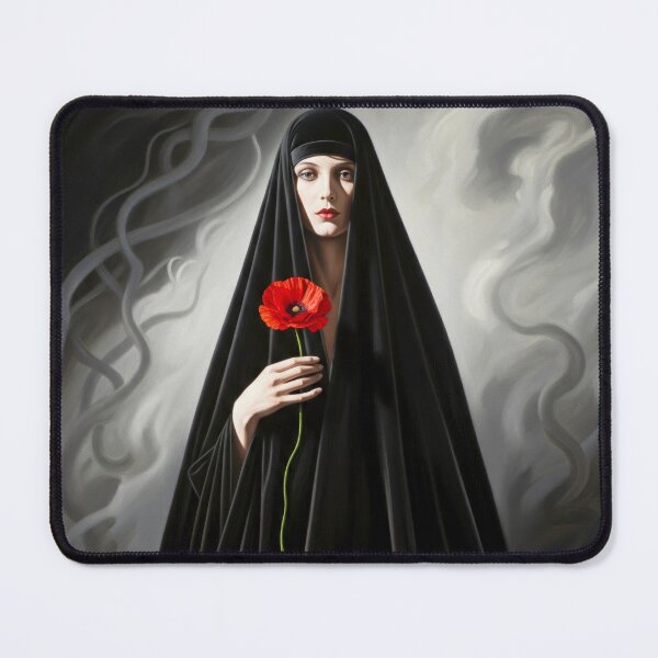 Item preview, The Scarlet Poppy - Original Art Deco Artwork designed and sold by elektronen.