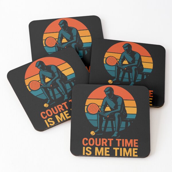 Item preview, Padel Court Time Is Me Time Funny Sport designed and sold by LuminOrb.
