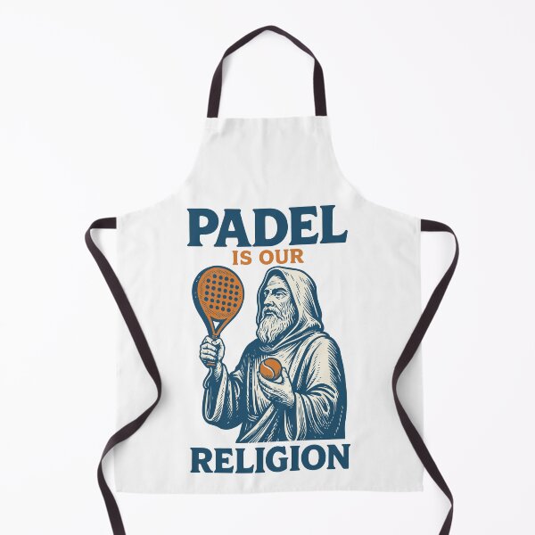 Artikelvorschau, Padel ist unsere Religion. Spielen Sie Padel-Tennis. entworfen und verkauft von LuminOrb.