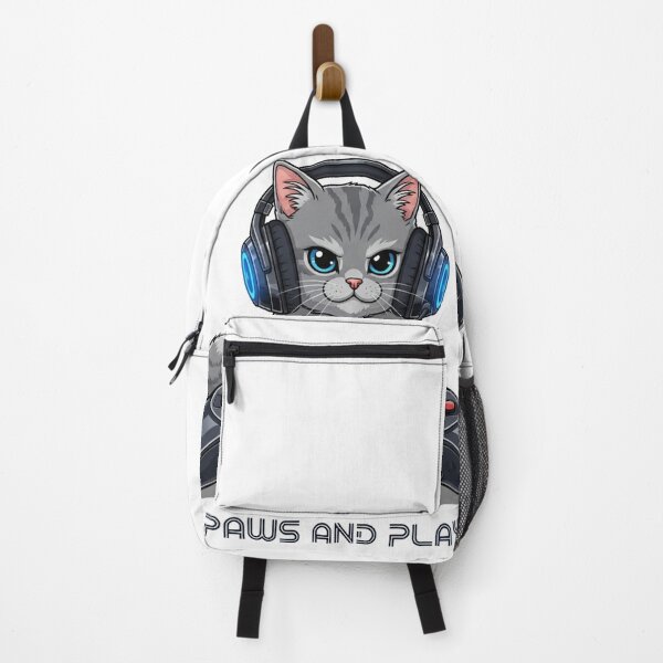 Item preview, Paws and Play — Gamer Cat RGB designed and sold by FelixnRobinus.