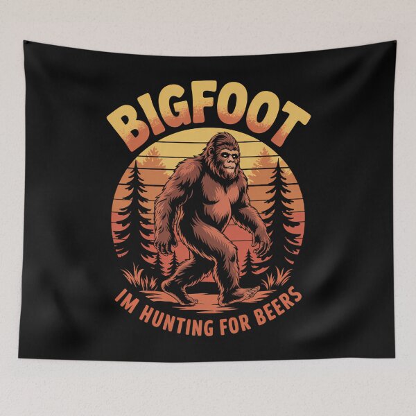 Item preview, Sasquatch Beer Lovers Drinking designed and sold by aidenpier.