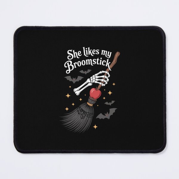 Item preview, She Likes My Broomstick I Like Her Pumpkins Couples Halloween designed and sold by aidenpier.