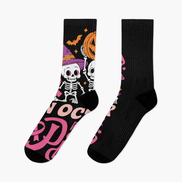 Item preview, Skeleton Support Witch Ribbon Breast Cancer Halloween designed and sold by aidenpier.